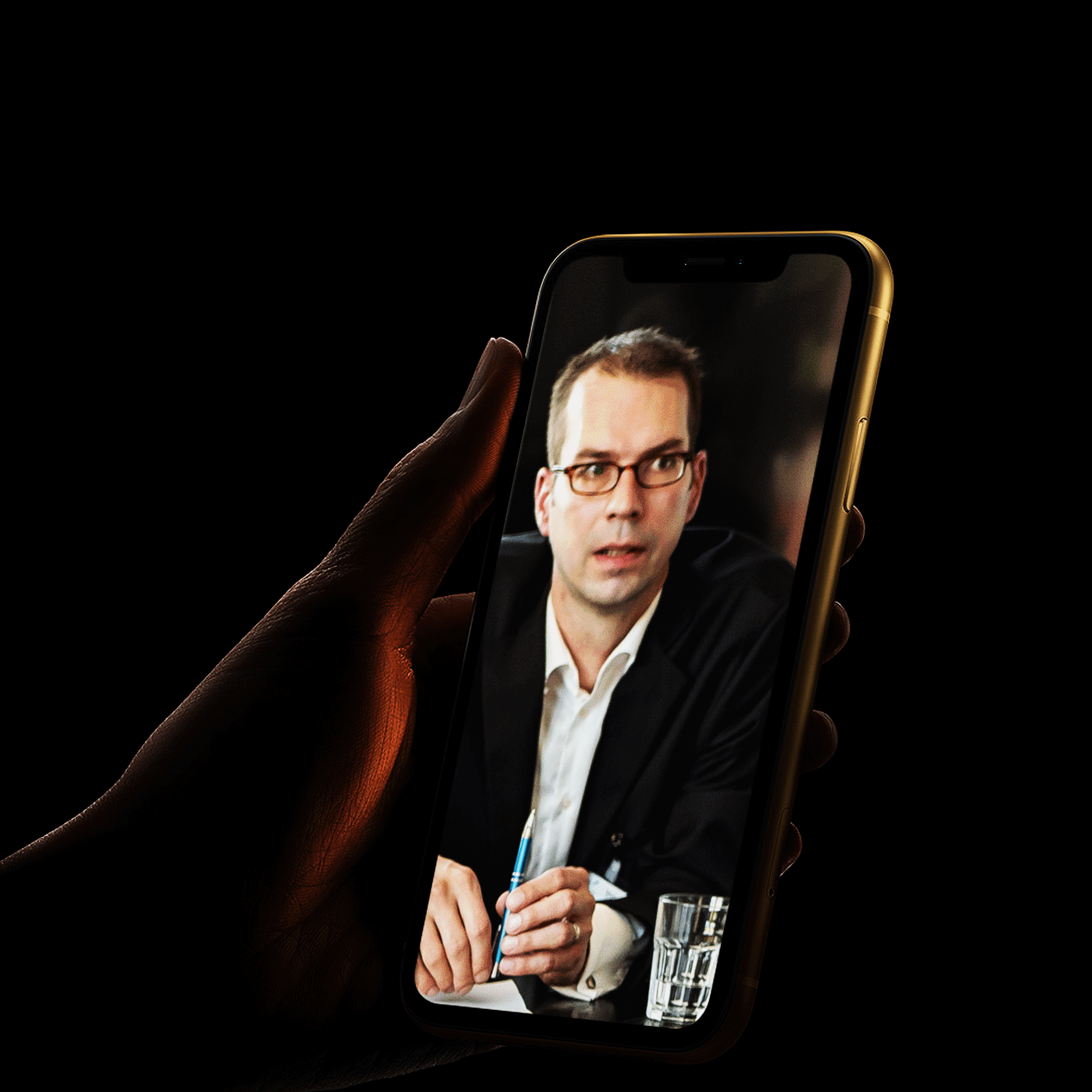 Dr. Thomas Deelmann im iPhone