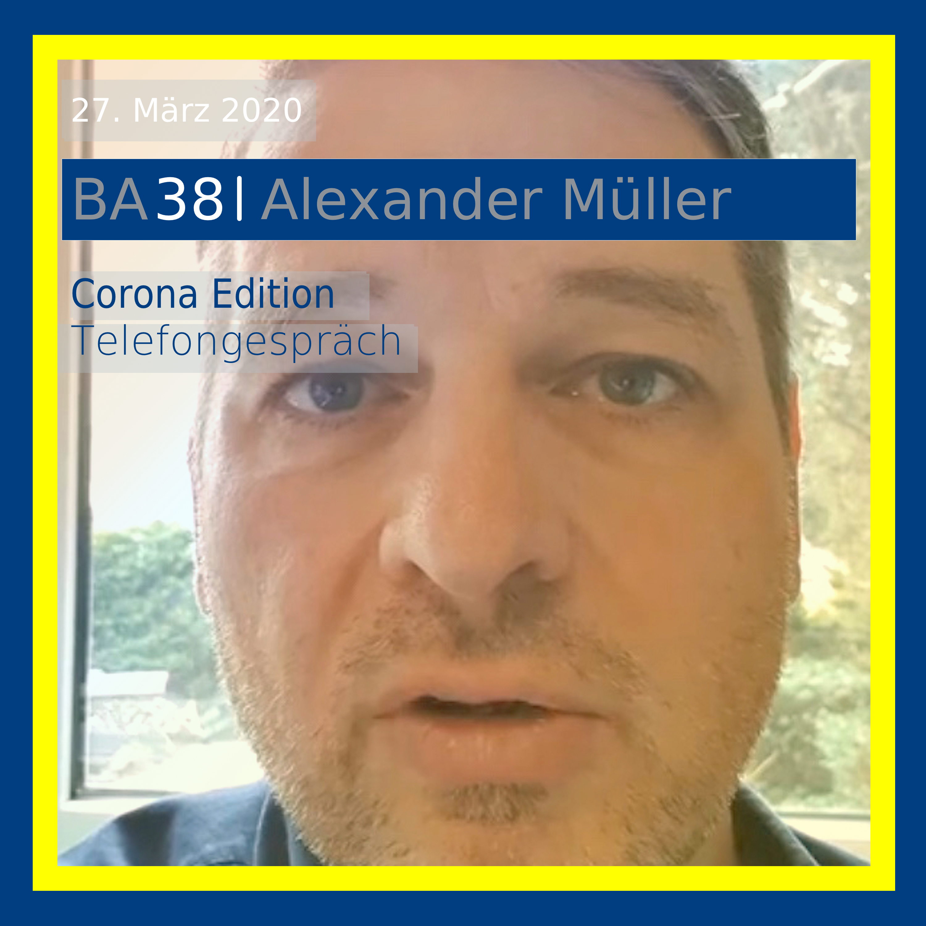 BA38 - Berateraffäre Episodencover Alexander Müller